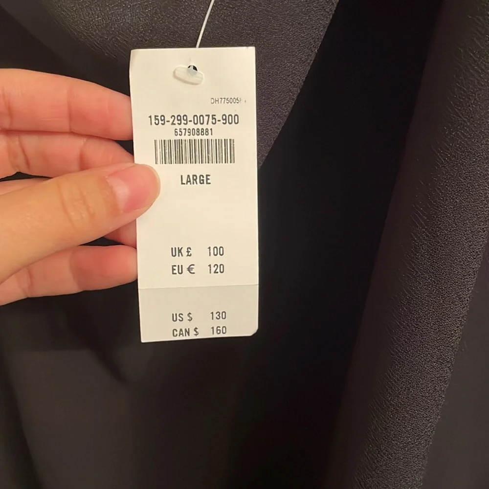 Abercrombie & fitch asymmetrical hem midi dress one shoulder - Picture 6 of 8
